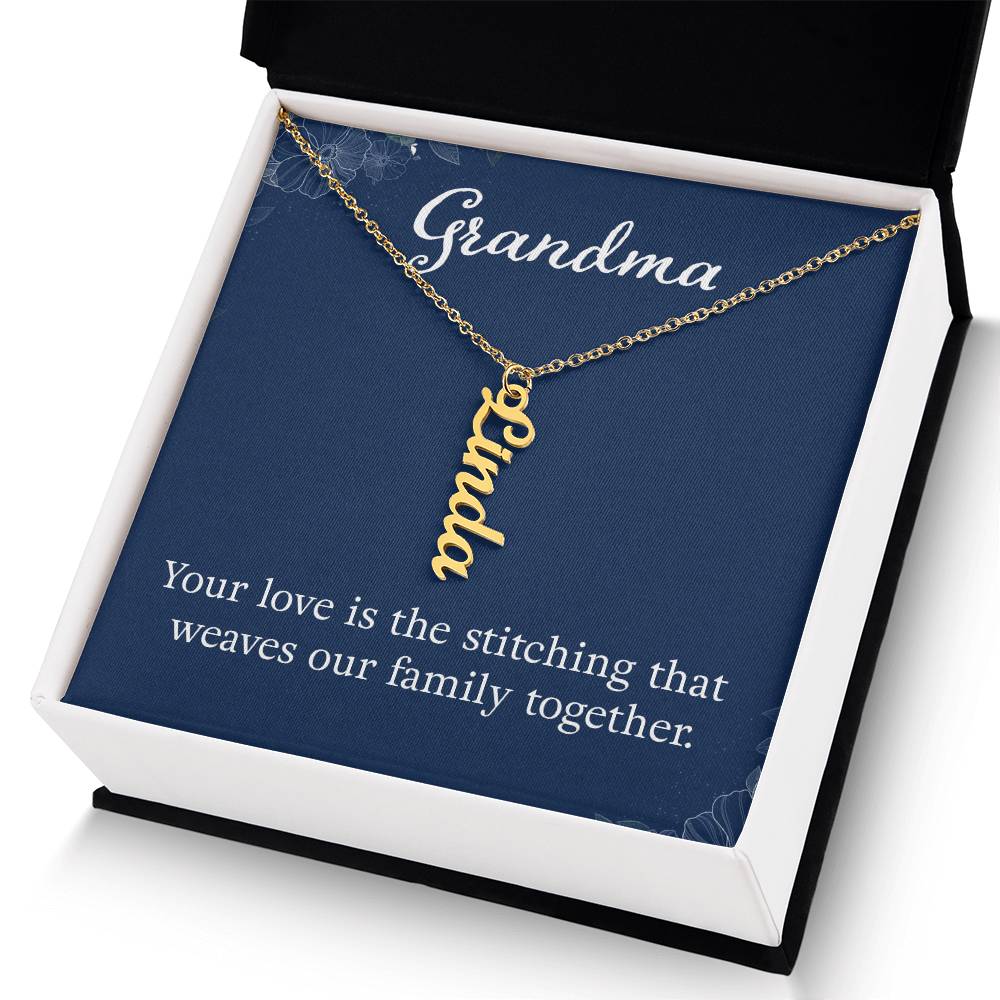 Up To 4 Custom Names on a Necklace - You Design!