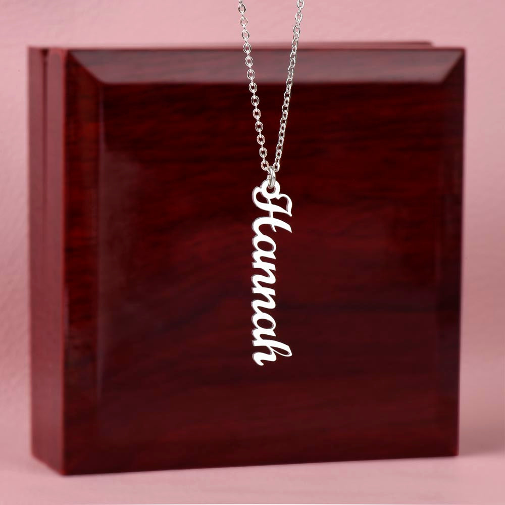 Up To 4 Custom Names on a Necklace - You Design!