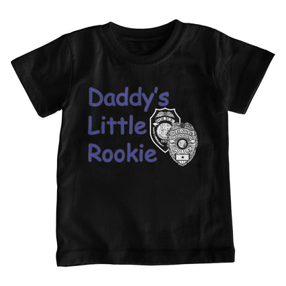 Daddy's Little Rookie - Kids tee shirt