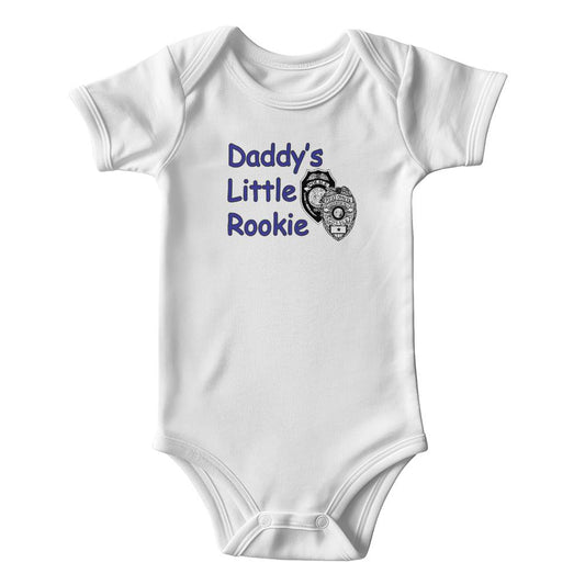 Daddy's Little Rookie GPD Baby Onesie