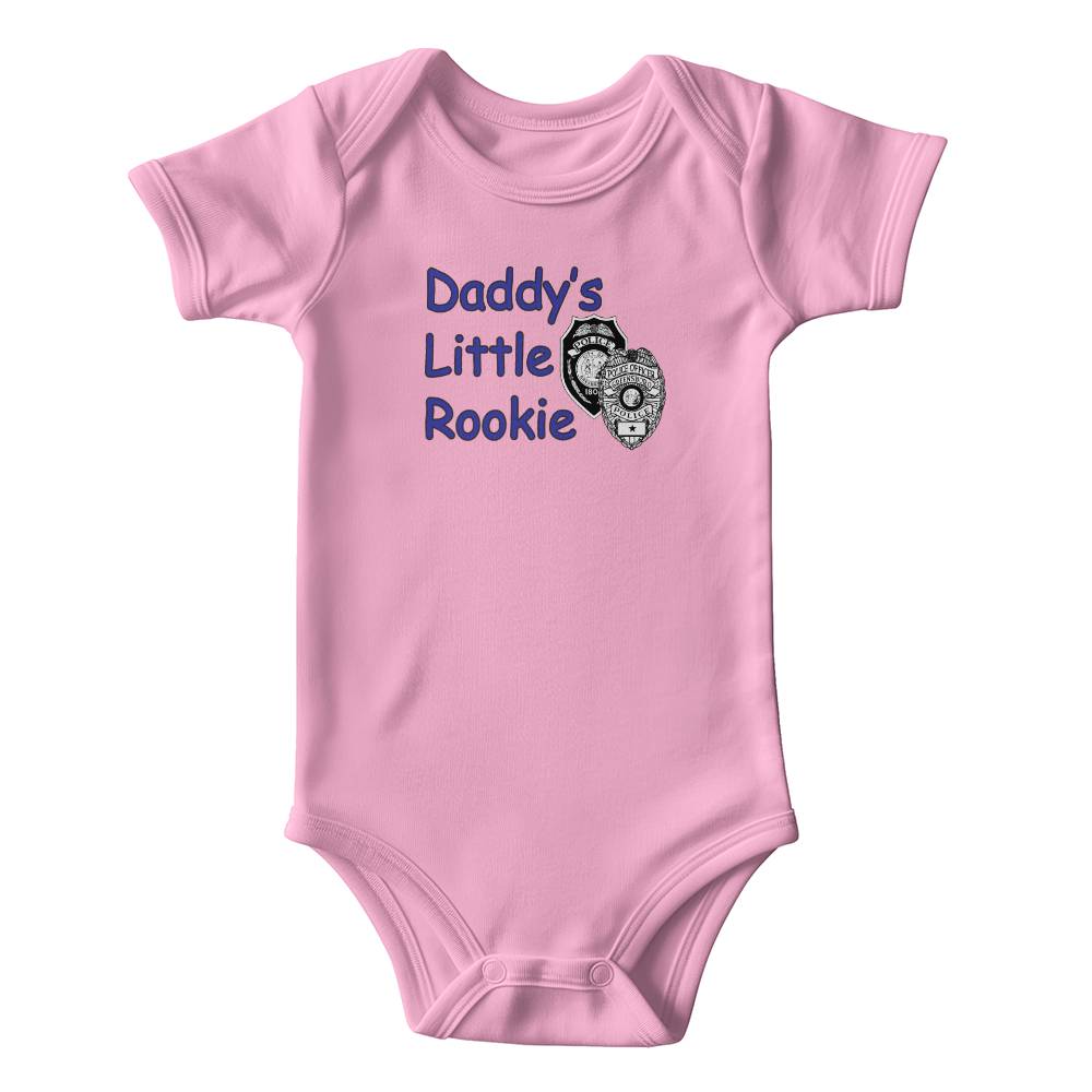 Daddy's Little Rookie GPD Baby Onesie