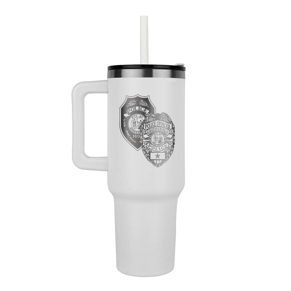 'Stanley' Style Cup - 40oz with GPD Engraving!   **LOWER PRICE **