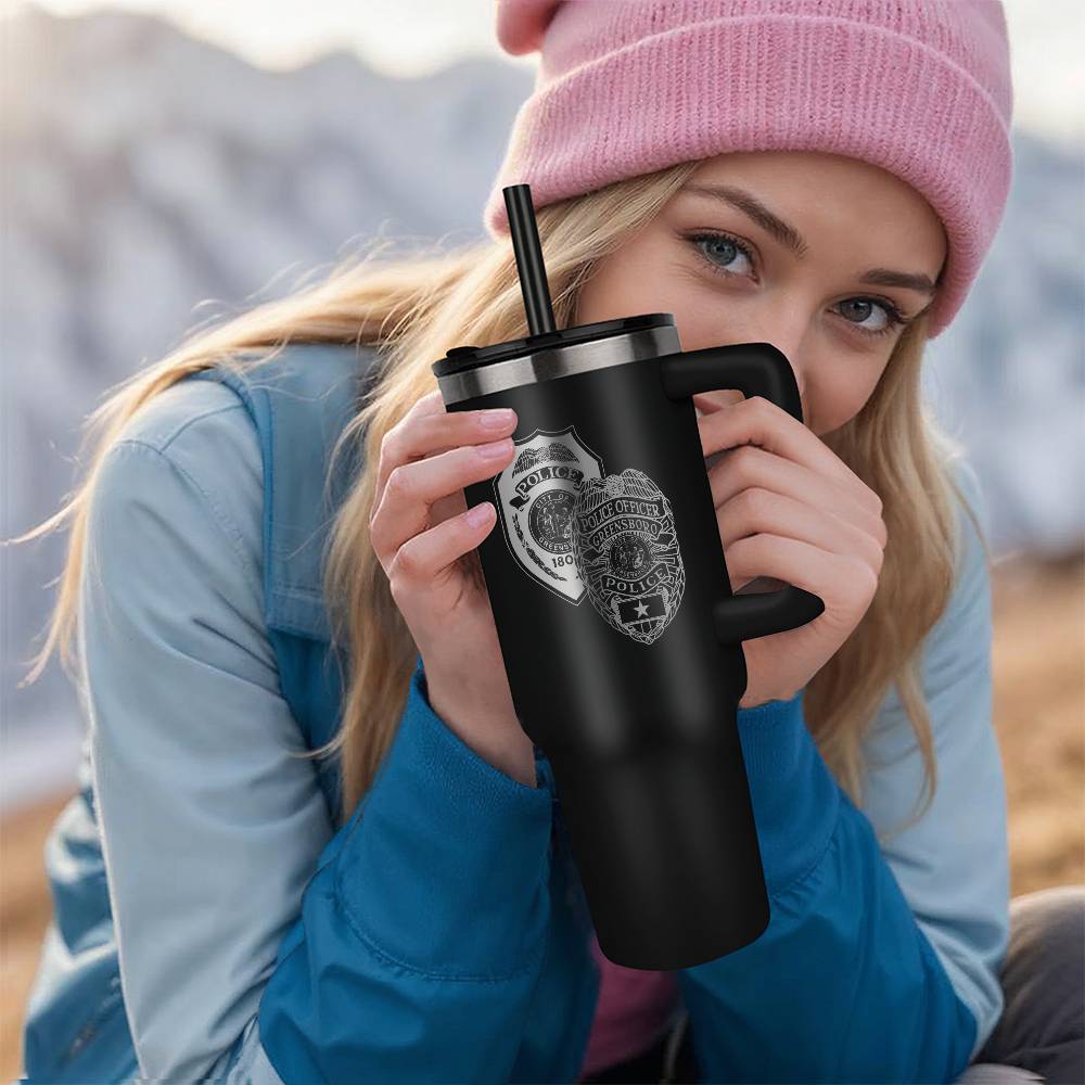 'Stanley' Style Cup - 40oz with GPD Engraving!   **LOWER PRICE **